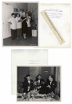 Lot of Twenty 10 x 8 Glossy Photos Featuring Shemp, Most From Three Stooges Films -- Very Good Condition